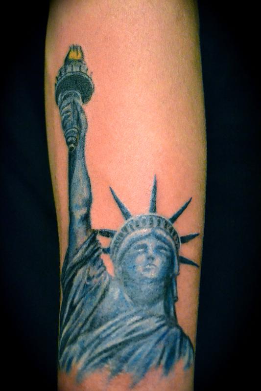 Lady Liberty by Ryan El Dugi Lewis: TattooNOW